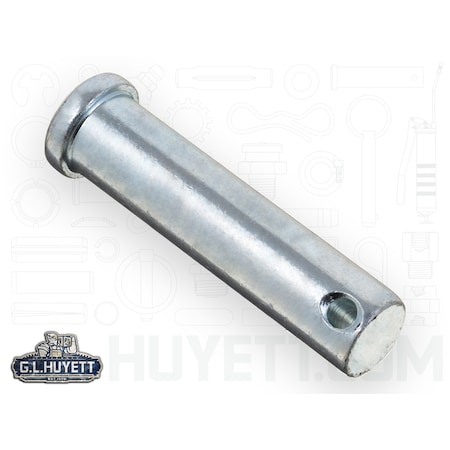 Itw Shakeproof Clevis Pin 1/2 x 2 LCS ZC CLPZ-0500-2000/B